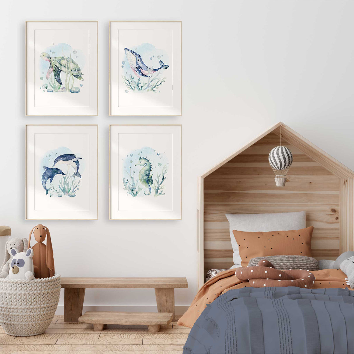 Under The Sea - Set of 4