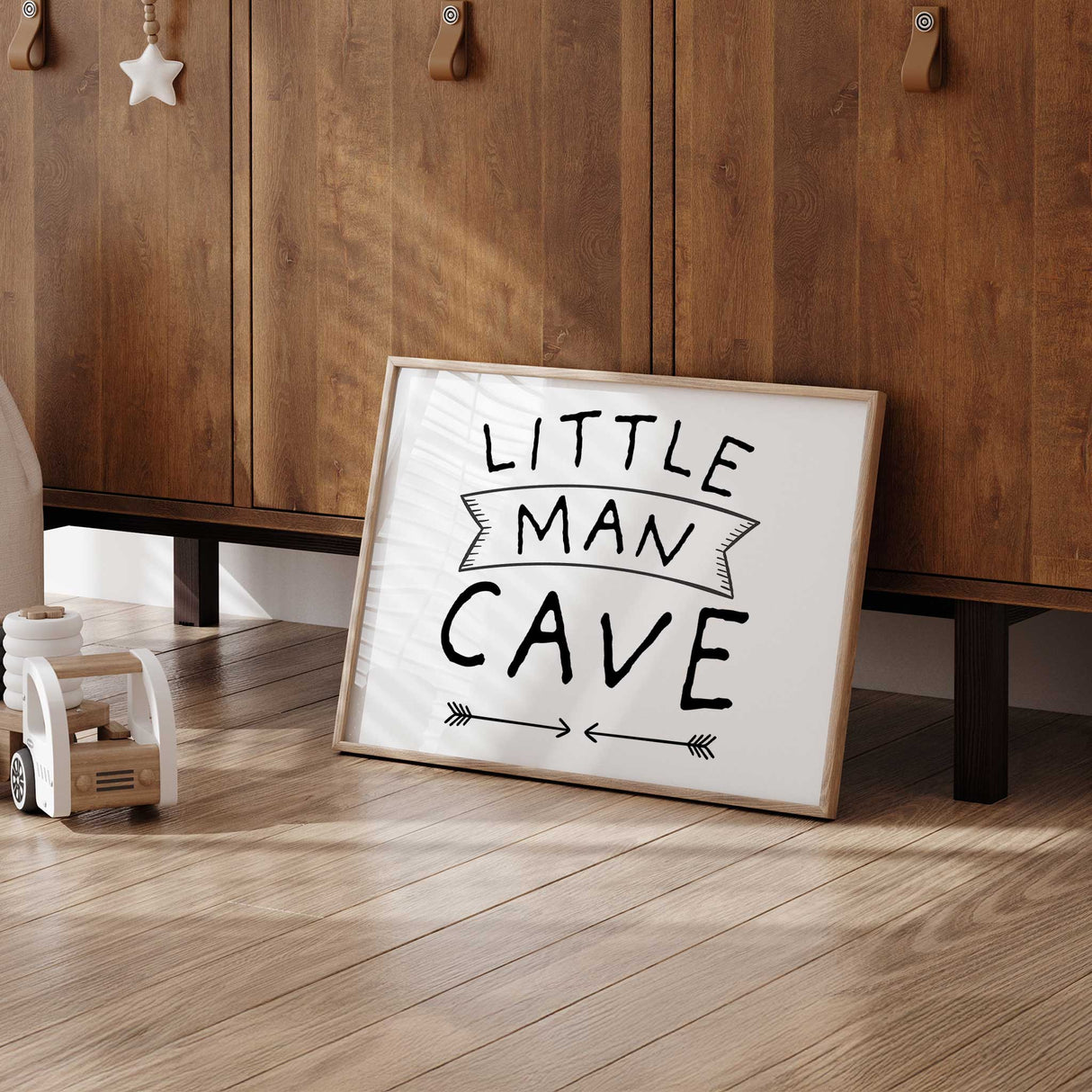 Little man Cave Print