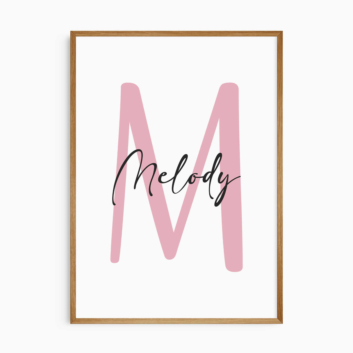 Personalised Safari Wall Art Set for Girls