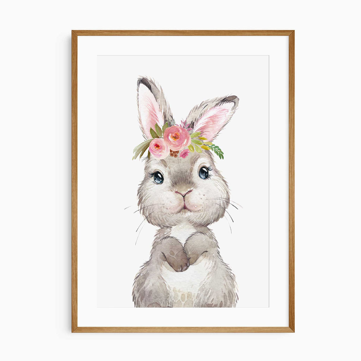 Bunny Nursery Wall Art Set