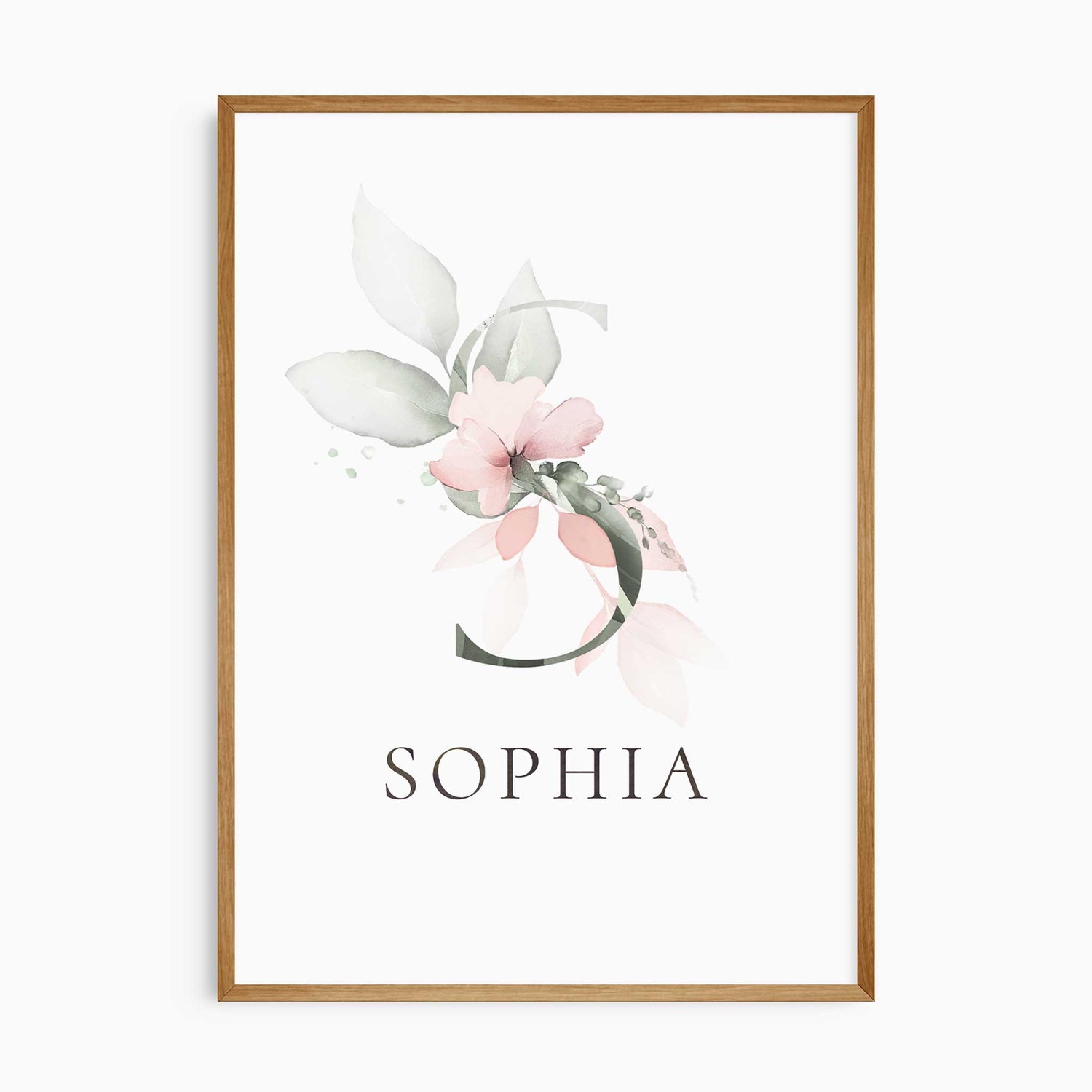 Personalised Floral Set