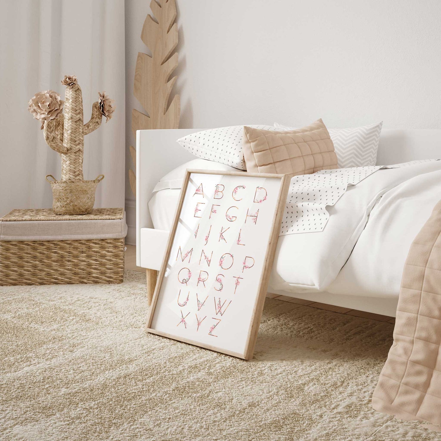 Cherry Blossom Alphabet