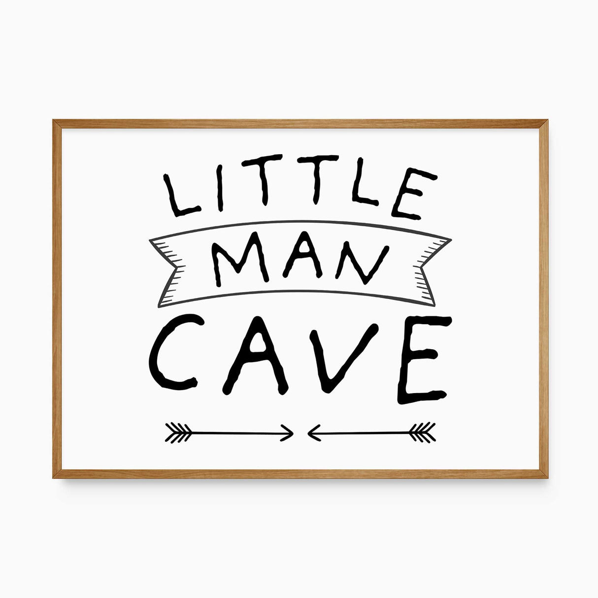 Little man Cave Print