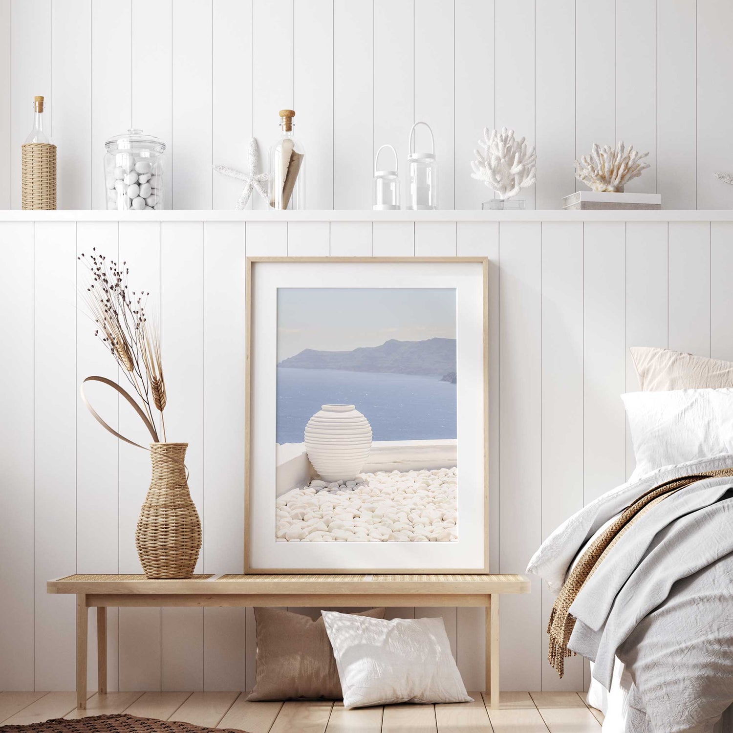 Minimal travel photography print for modern decor