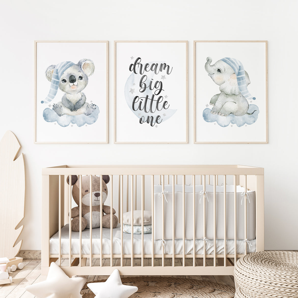 Elephant & Koala Dream Big Little One Set