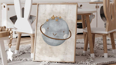 space wall art for kids 