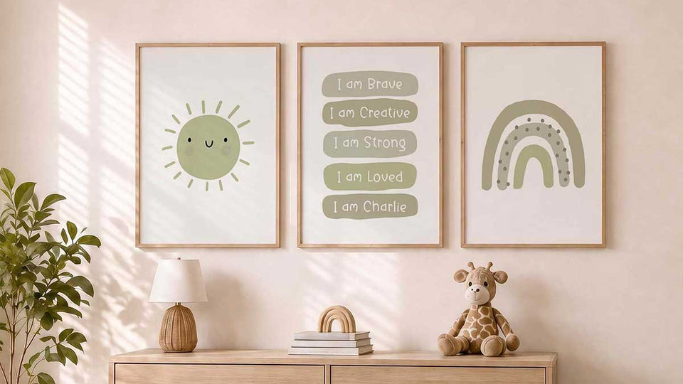 Affirmation Wall Art for Kids | Self Confidence Kids Wall Art – My ...