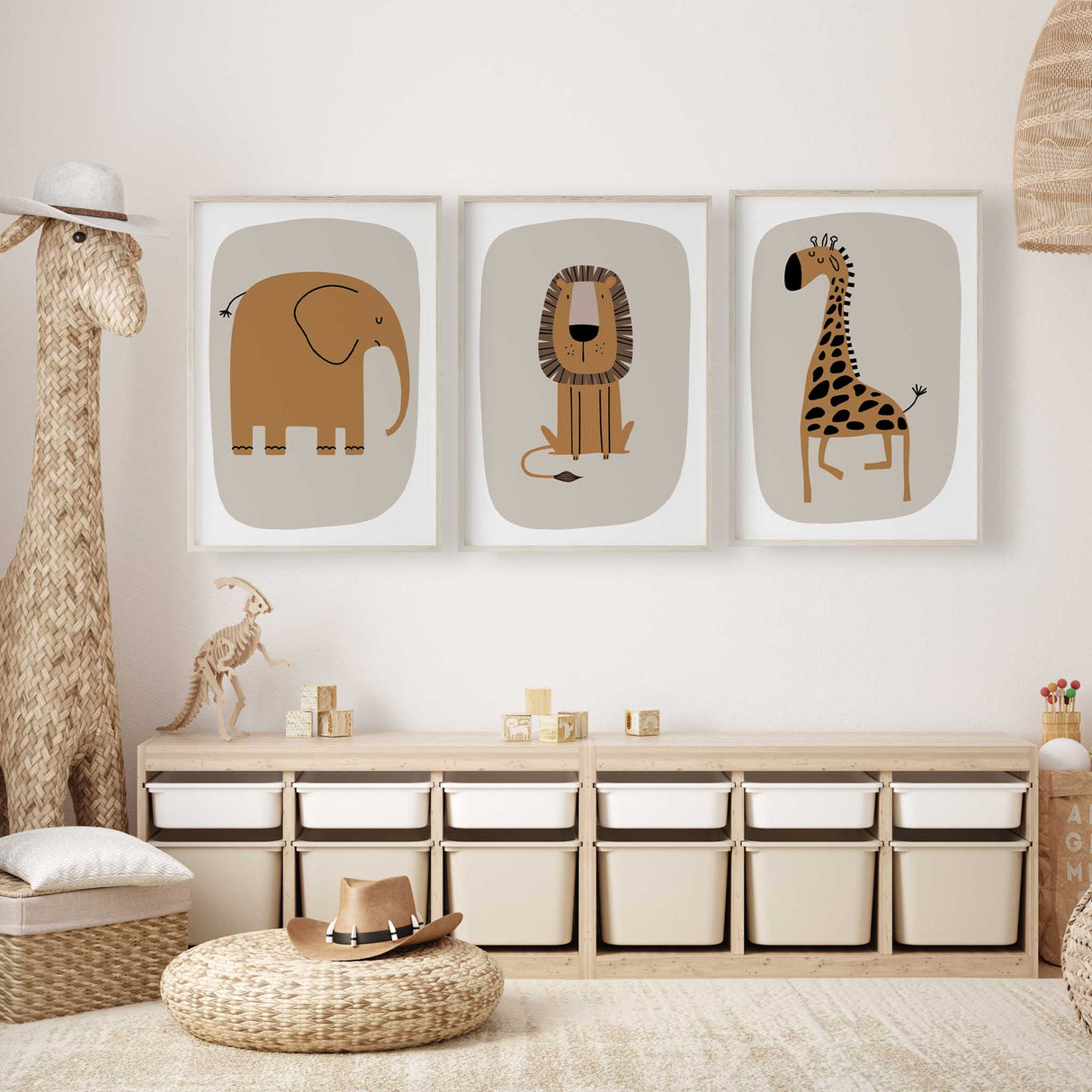 Safari Jungle Animals Set