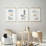 Personalised Construction Prints