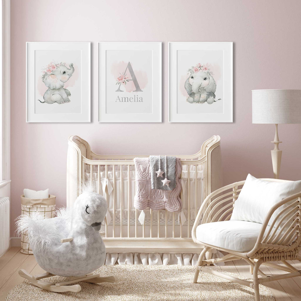 Personalised Elephant Prints