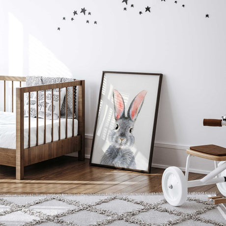 Bunny wall decor for boys and girls