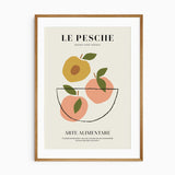 Le Pesche Fruit Poster