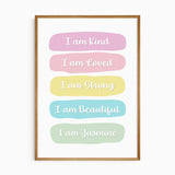 Rainbow & Sun Affirmation Trio