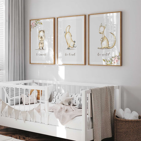 Australian Animal Wall Art Set