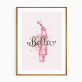 Personalised Ballerina Prints - Set of 3