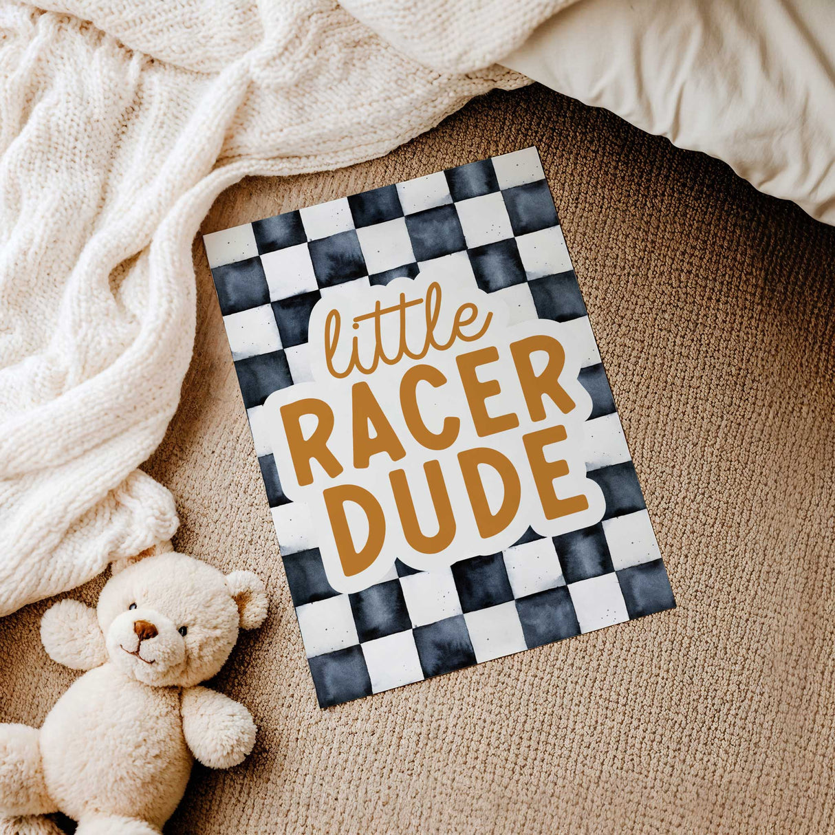 Exciting race car wall prints for toddler room decor and boys room prints