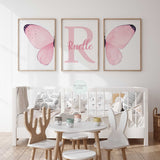 Personalised Butterfly Trio