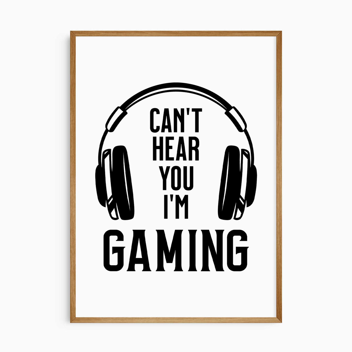 Can't Hear you I'm Gaming!