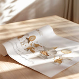 Circus wall art set of four prints including personalised birth announcement and matching animal characters.