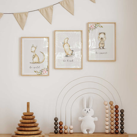 Australian Animal Wall Art Set