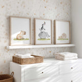 Gentle Heart Little Explorer and Sweet Dreamer nursery prints set of 3