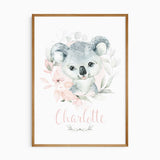 Personalised Koala Poster