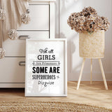 Girls Super Hero Poster