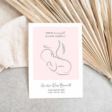 Held for a moment loved for a lifetime memorial print with personalised baby name and birth details for infant loss or miscarriage