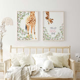 Girls Hello Little One Giraffe Set