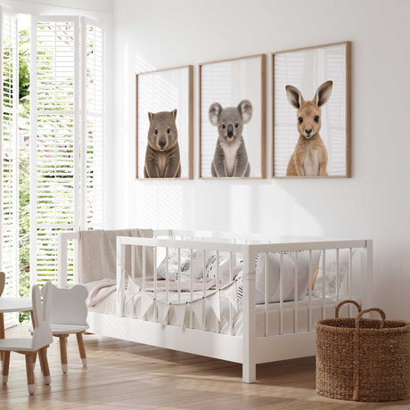 Koala kangaroo and wombat nursery decor i
