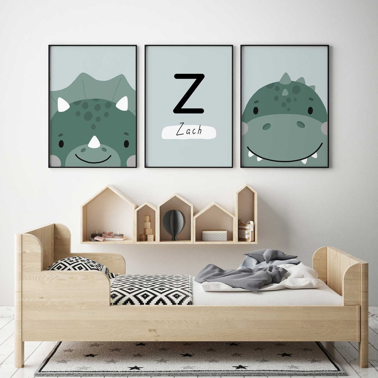 Personalised Dinosaur Prints