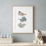 Whimsical Whales