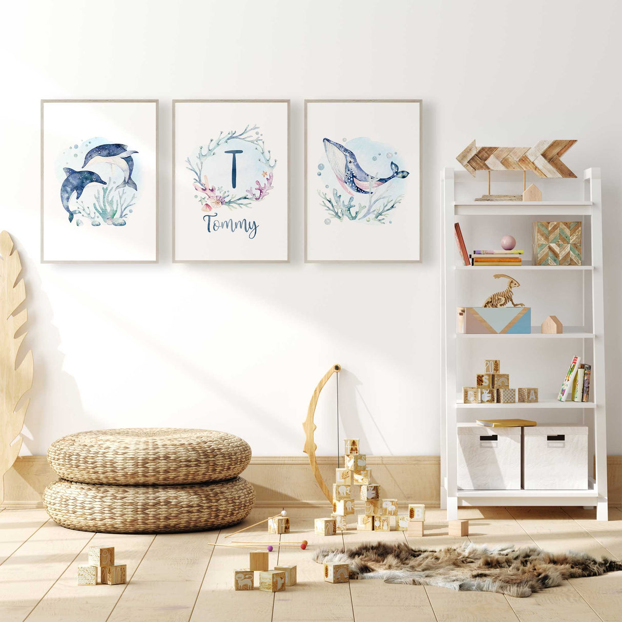 Personalised Under The Sea Creatures