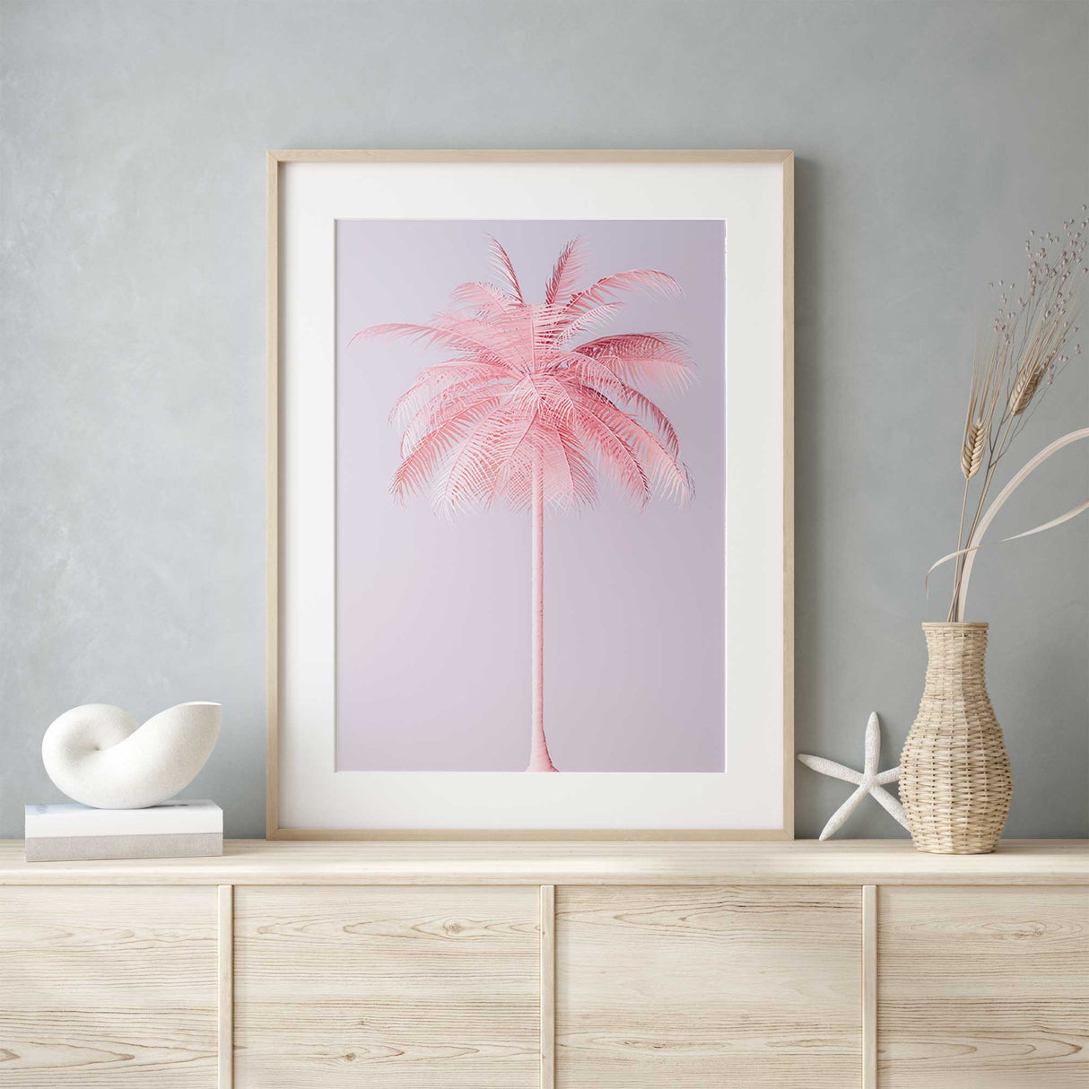 Bright Pink Palm