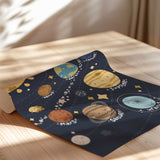 boys nursery wall art with a space theme personalised boys nursery decor. outer space decor for kids