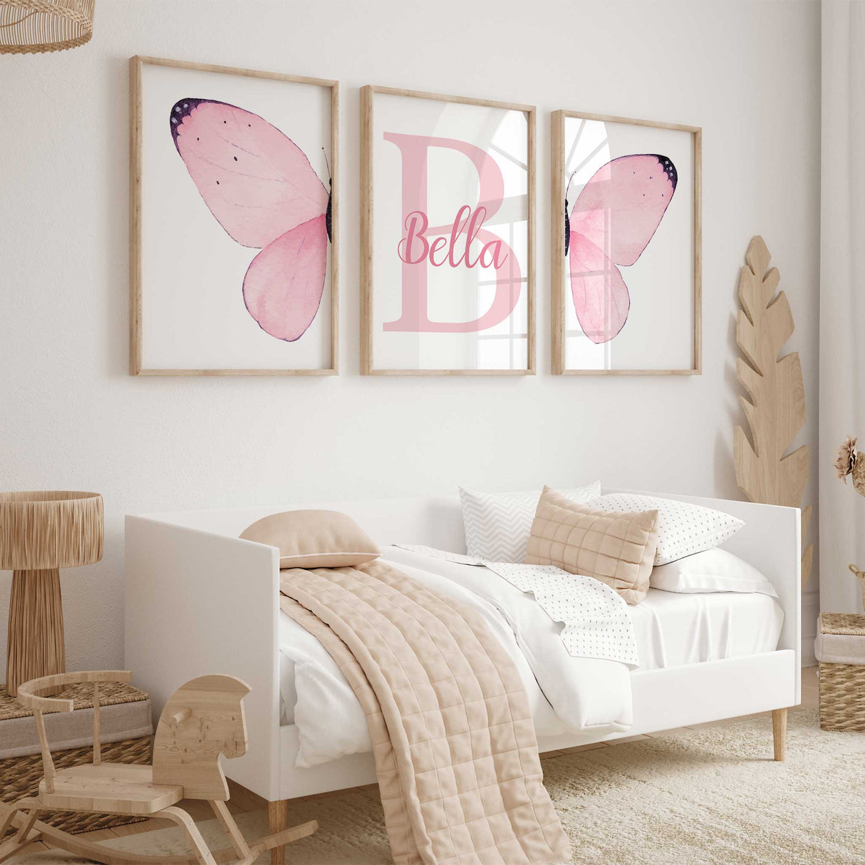 Personalised Butterfly Trio