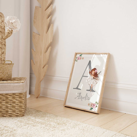 Personalised Ballerina Print