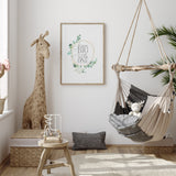 Dream Big Little One baby room wall art print