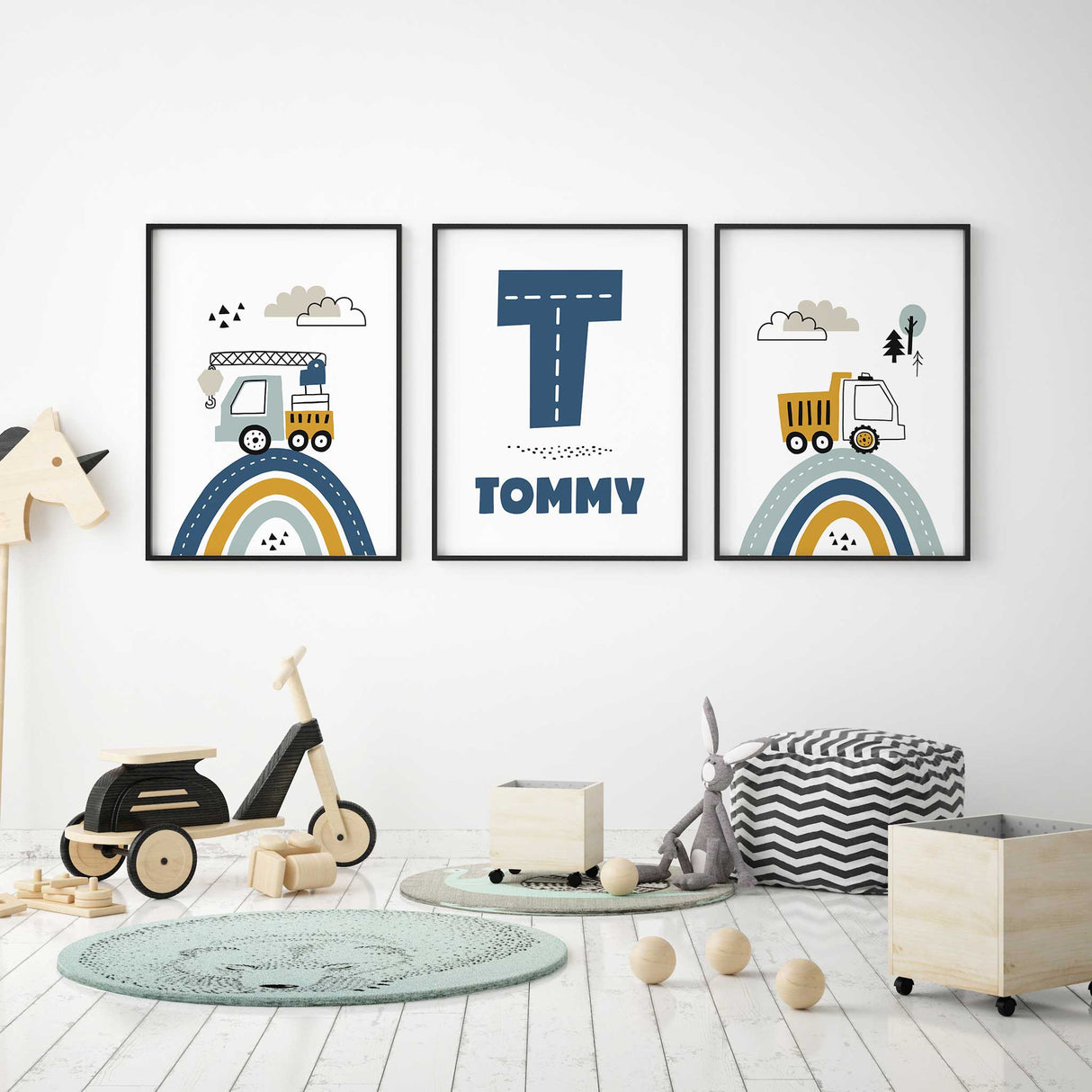 Personalised Construction Prints